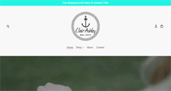 Desktop Screenshot of clairashley.com